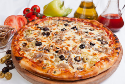 Crock Tout pizza