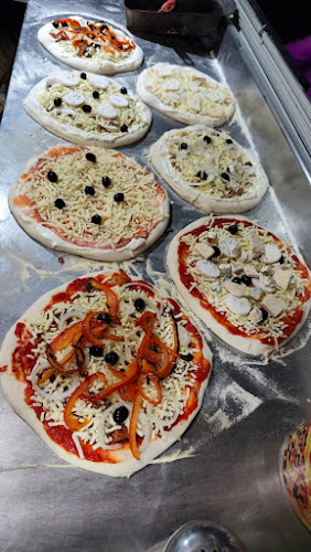 Pizza burger & feu de bois